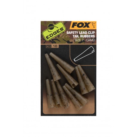 Fox "The Edges Camo" Range - Size 7 Safety Tail Rubbers