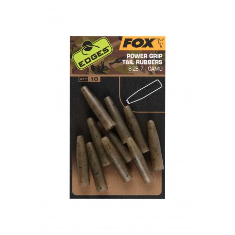 Fox "The Edges Camo" Range - Size 7 Power Grip Tail Rubbers