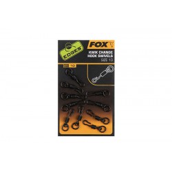 Fox "The Edges Essentials" Range - Kwik Change Hook Swivels
