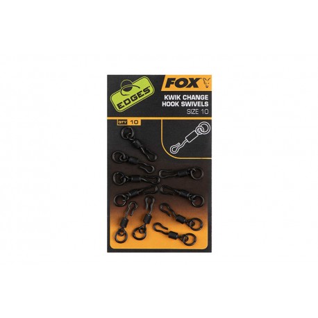 Fox "The Edges Essentials" Range - Kwik Change Hook Swivels