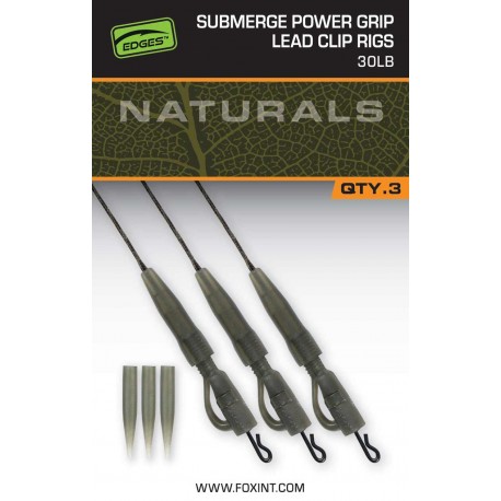 Fox "The Edges Naturals" Range - Lead Clip Submerge Leaders