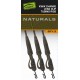 Fox "The Edges Naturals" Range - Kwik Change Lead Clip Tubing Rigs