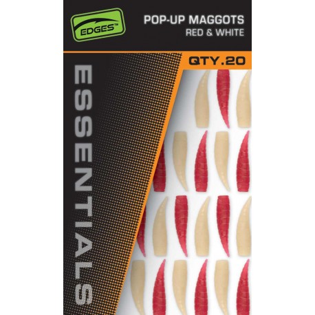 Fox "The Edges Essentials" Range - Pop Up Red & White Maggots