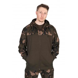 Fox Lightweight Khaki & Camo Zip Hoody