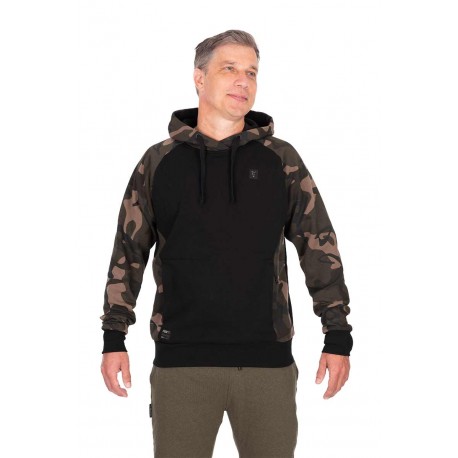 Fox Premium 310 Black & Camo Pullover Hoody