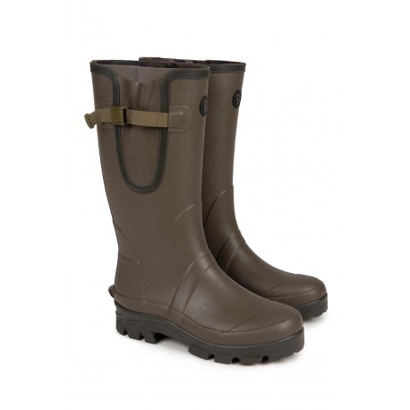 Fox Khaki & Camo Neoprene Lined Rubber Boots
