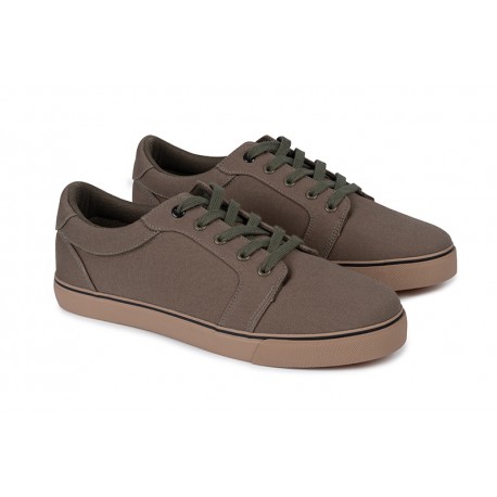 Fox Khaki Canvas Shoes