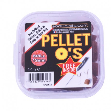 Sonubaits Pre-Drilled Krill Pellet O's