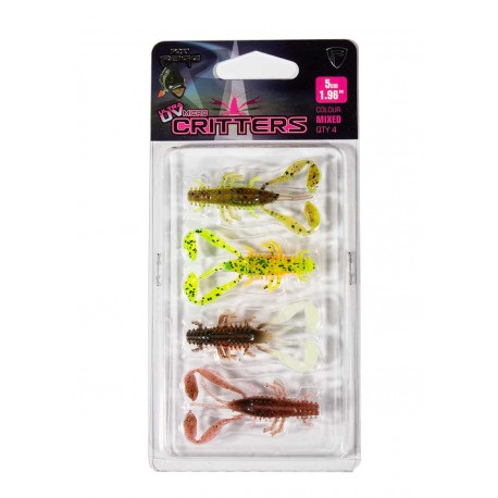 Fox Rage 5cm Micro Critter Lures - Mixed Packs