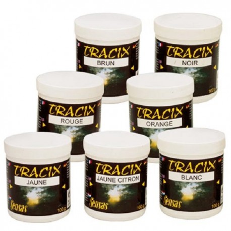 Sensas Tracix Powdered Bait Dyes - All Colours