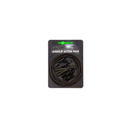 Korda Dark Matter Lead Clip Action Packs