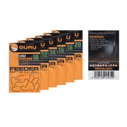 Guru LWGF Feeder Special Spade End Micro Barb Hooks