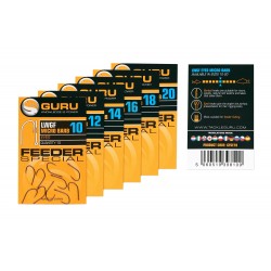 Guru LWGF Feeder Special Eyed Micro Barb Hooks