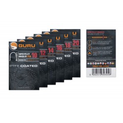 Guru Super Pellet Waggler Eyed Barbless Hooks