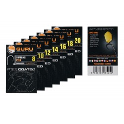 Guru Super XS Eyed Barbless Hooks