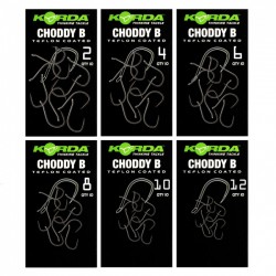 Korda Choddy B Hooks - All Sizes