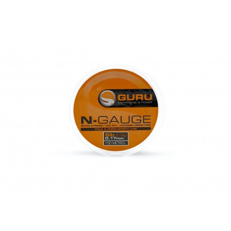 Guru N-Gauge Monofilament Hooklink Line